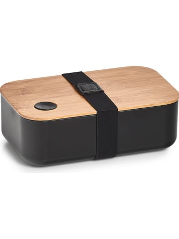 Zeller Lunchbox w kolorze czarnym - 19,3 x 6,8 x 11,8 cm
