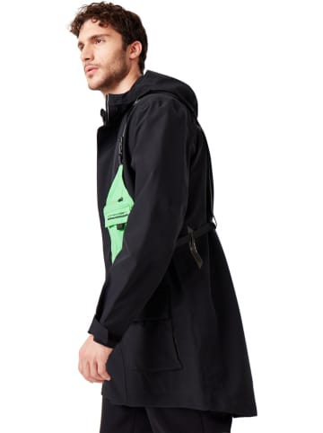 Oakley 2tlg. Set: Parka und Schultertasche "3L Modular" in Schwarz