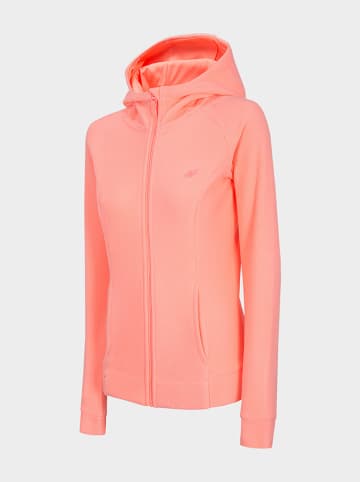 4F Bluza polarowa w kolorze koralowym