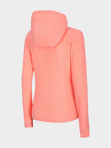 4F Bluza polarowa w kolorze koralowym