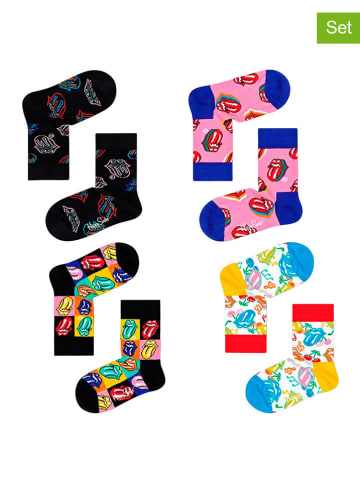 Happy Socks 4-częściowy zestaw prezentowy ze wzorem