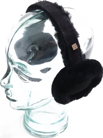 Kaiser Naturfellprodukte Ohrenwärmer in Schwarz