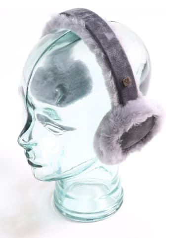 Kaiser Naturfellprodukte Ohrenwärmer in Grau