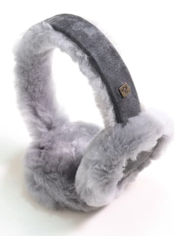 Kaiser Naturfellprodukte Ohrenwärmer in Grau