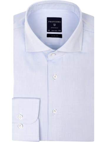 PROFUOMO Koszula - Slim fit - w kolorze błękitnym
