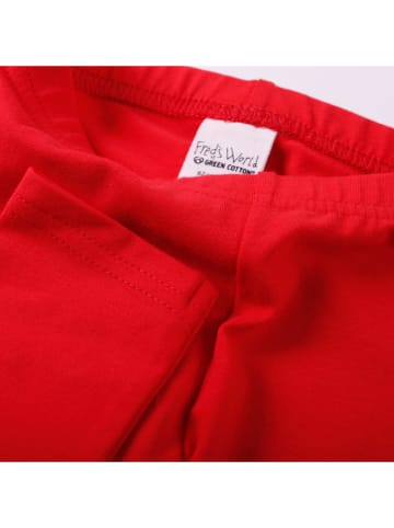 Fred´s World by GREEN COTTON Legginsy w kolorze czerwonym