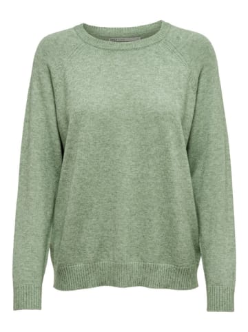 ONLY Sweter "Lesly" w kolorze zielonym