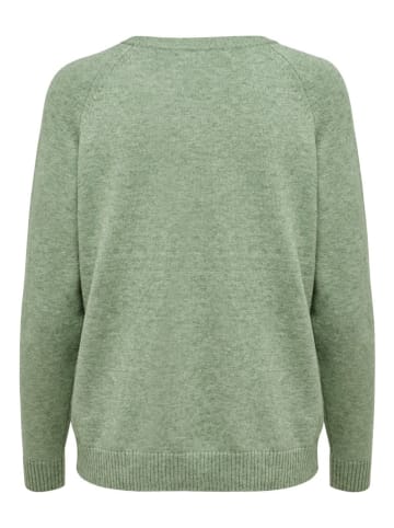 ONLY Sweter "Lesly" w kolorze zielonym
