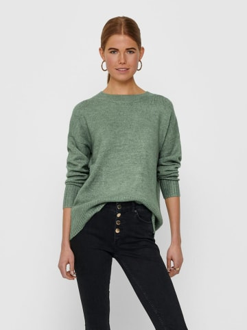 ONLY Sweter "Nanjing" w kolorze zielonym