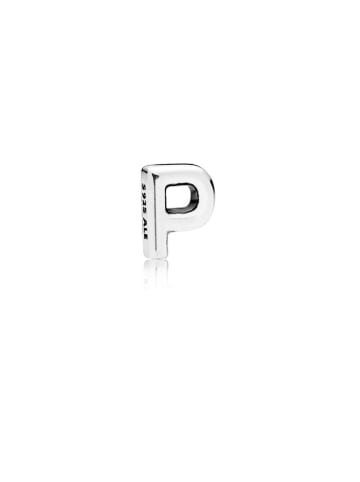Pandora Silber-Bead "P"