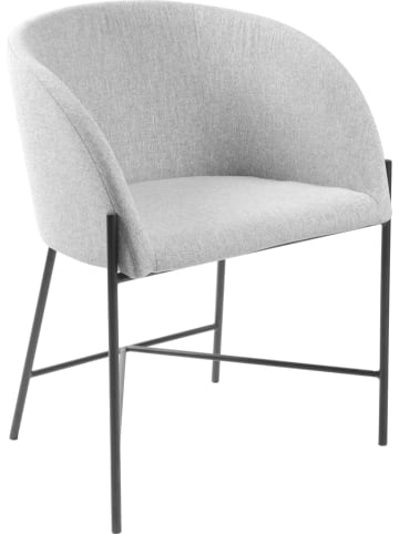 AC Design Krzesło "Nelson" w kolorze szarym - 56 x 76 x 54 cm