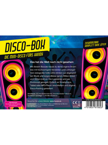 FRANZIS Bausatz "Disco-Box-Die Mini-Disco fürs Handy" - ab 14 Jahren