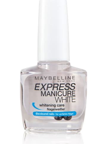 Maybelline Nagelweißer "Express Manicure White - Whitening Care", 10 ml