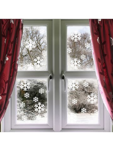 Ambiance Fenstersticker "Electrostatic Flakes"