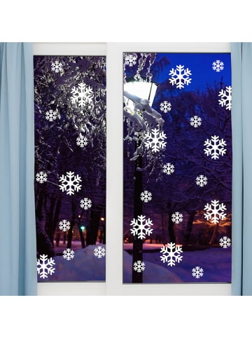 Ambiance Fenstersticker "Electrostatic Flakes"