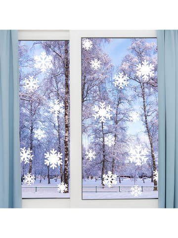 Ambiance Naklejki "Electrostatic Flakes" na okno