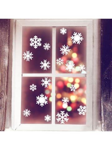 Ambiance Naklejki "Electrostatic Flakes" na okno