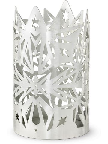 Rosendahl Windlicht in Silber - (H)16 cm