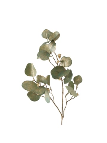 Boltze Dekozweig "Eukalyptus" in Grün - (B)30 x (H)82 cm