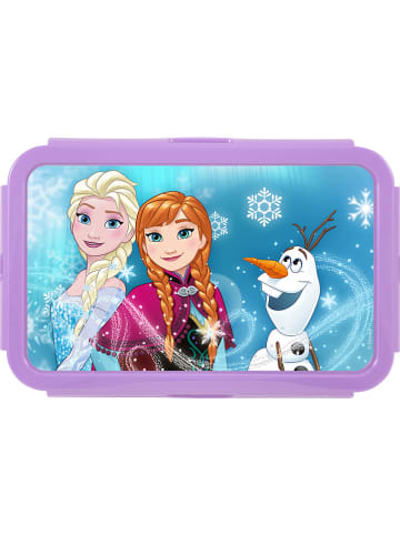 Disney Frozen Brotdose "Frozen" in Transparent/ Flieder - (B)20,5 x (H)7 x (T)13,5 cm
