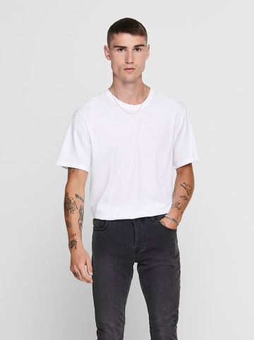 ONLY & SONS Shirt "Matt" in Weiß