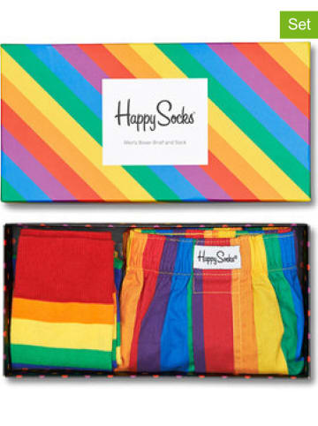 Happy Socks 3-delige geschenkset "Pride" meerkleurig