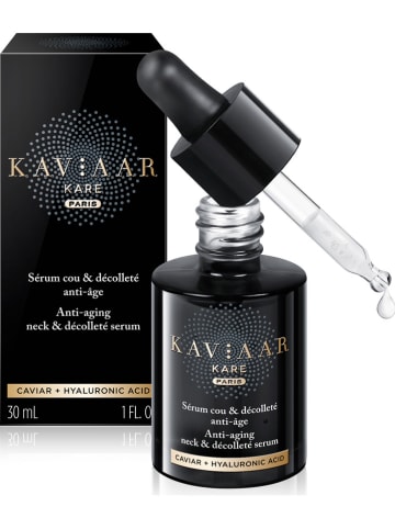 KAVIAAR KARE Hals- en decolletéserum "Anti-Age", 30 ml