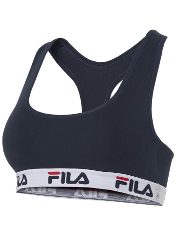 Fila Biustonosz sportowy w kolorze ciemnoniebieskim