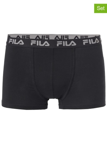 Fila 2-delige set: boxershorts zwart