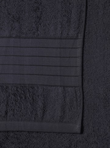 Good Morning 8-częściowy zestaw ręczników w kolorze czarnym