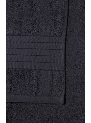 Hip 2-delige set: badhanddoeken zwart