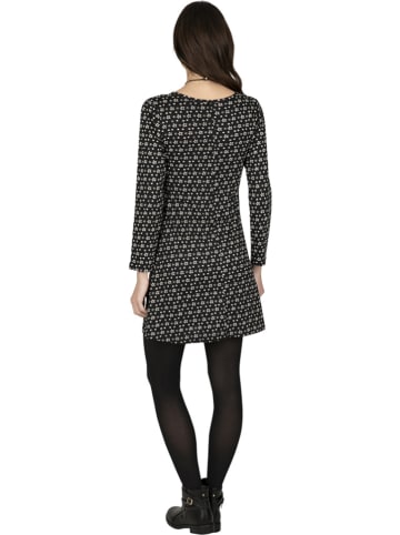 Aller Simplement Kleid in Schwarz/ Creme