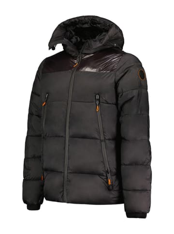 Geographical Norway Kurtka zimowa "Bayou" w kolorze czarnym