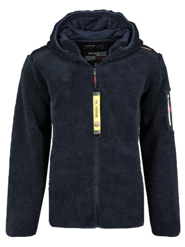 Geographical Norway Fleece vest donkerblauw