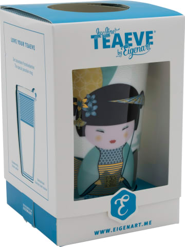Eigenart Kubek "Teaeve - New Little Geisha" w kolorze morskim do herbaty - 350 ml