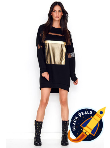 numinou Kleid in Schwarz/ Anthrazit