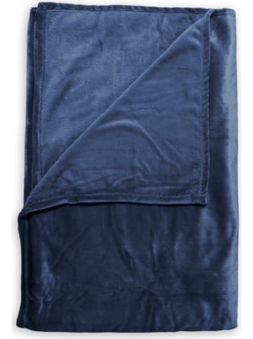 Zo!Home Plaid "Cara" in Indigo Blau