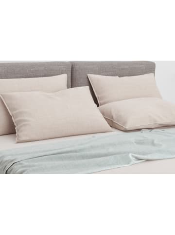 Zo!Home 2-delige set: kussenslopen "Lino" beige