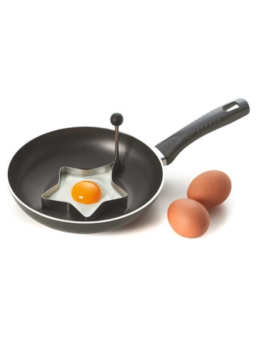 EXCELSA Edelstahl-Spiegeleiform - (L)10 x (B)10 cm