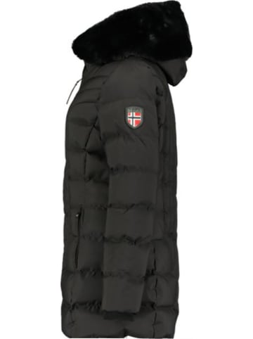 Geographical Norway Parka "Bracelet" w kolorze czarnym