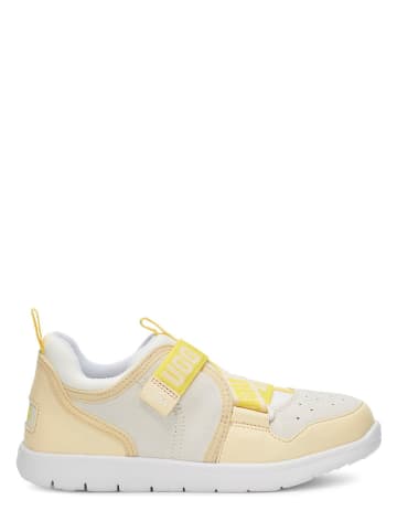 UGG Sneakers "Cloudlet" lichtgeel/wit