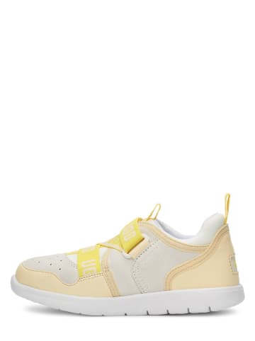 UGG Sneakersy "Cloudlet" w kolorze jasnożółto-białym