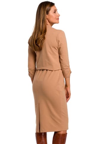 Stylove Sukienka w kolorze jasnobrązowym