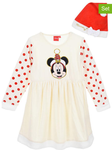 Disney Minnie Mouse 2-delige nachtkledingset "Minnie" crème/rood