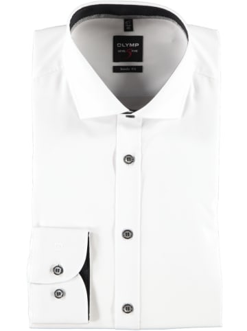 OLYMP Koszula - Body fit - w kolorze białym