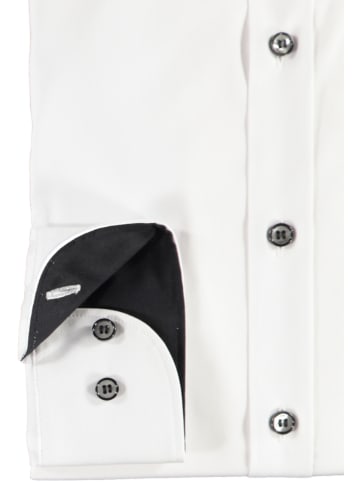 OLYMP Koszula - Body fit - w kolorze białym