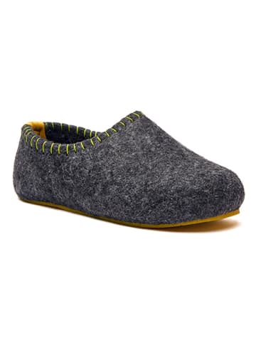 Comfortfusse Pantoffels donkergrijs