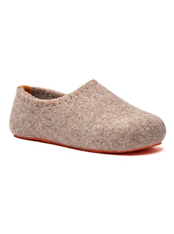 Comfortfusse Pantoffels bruin