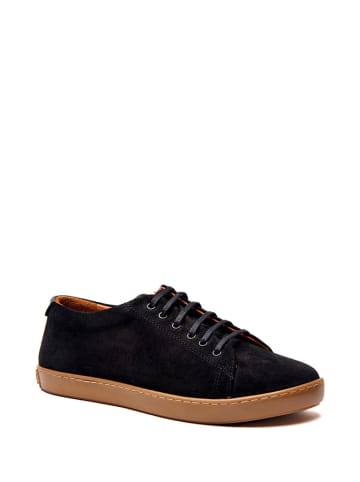 Comfortfusse Skórzane sneakersy w kolorze czarnym