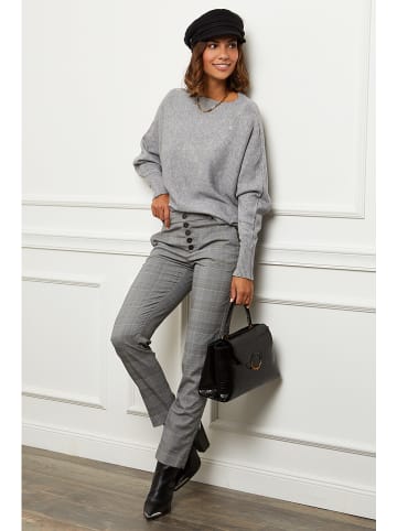 Soft Cashmere Sweter w kolorze szarym